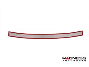 FIAT 500e Gen2 Bumper Sill Protector - Rear - Stainless Steel w/ Carbon Fiber Accents 2024-2024